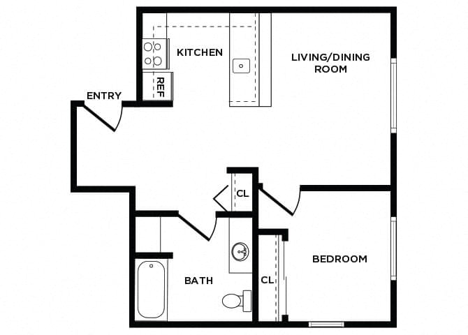 Suite A Floorplan